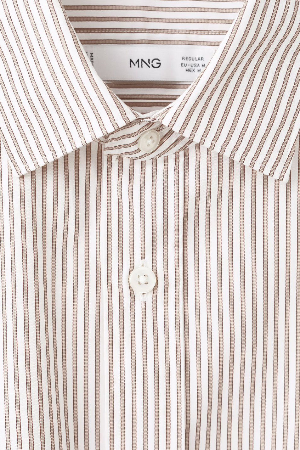 Мужской Mango Man Рубашка PLAYR из натурального хлопка (цвет ), артикул 27061231 | Фото 5