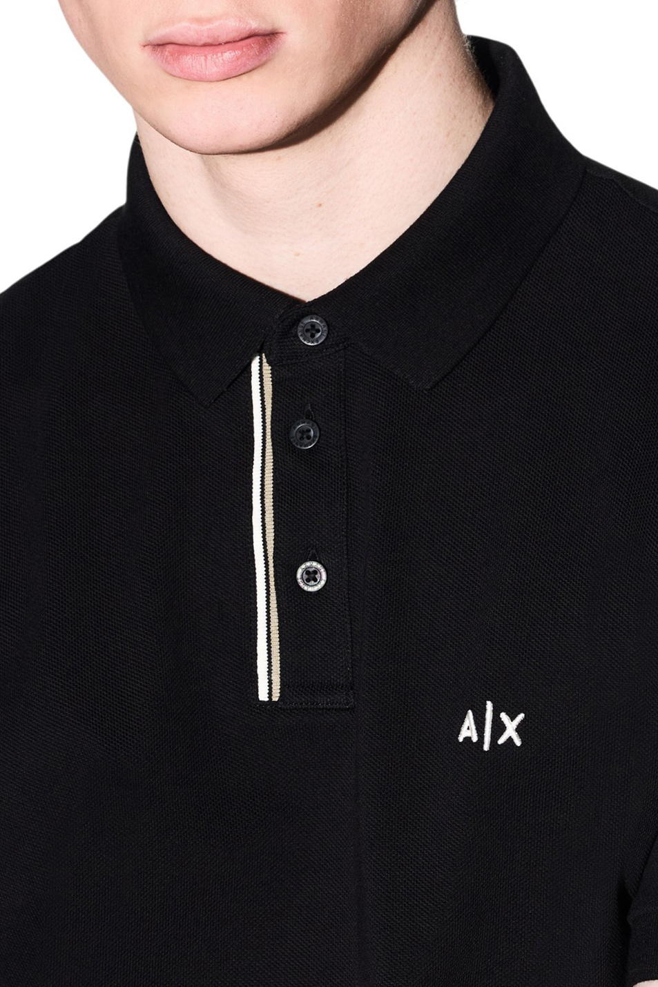 Мужской Armani Exchange Поло из хлопка (цвет ), артикул XM002067-AF10366 | Фото 5