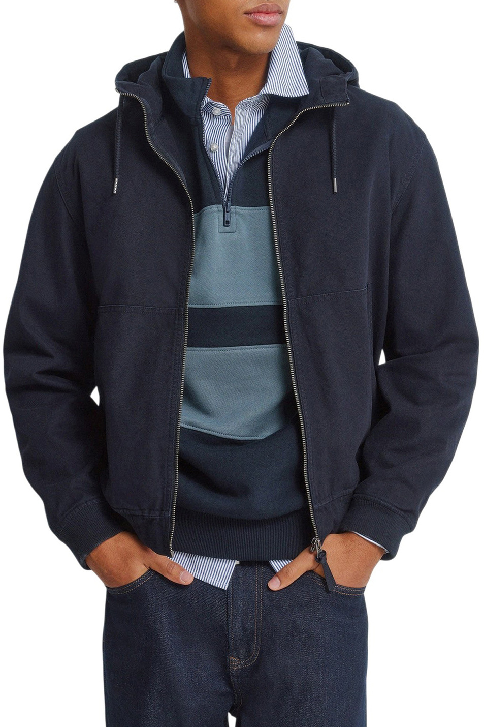 Мужской Springfield Куртка с капюшоном (цвет ), артикул 2833237 | Фото 1