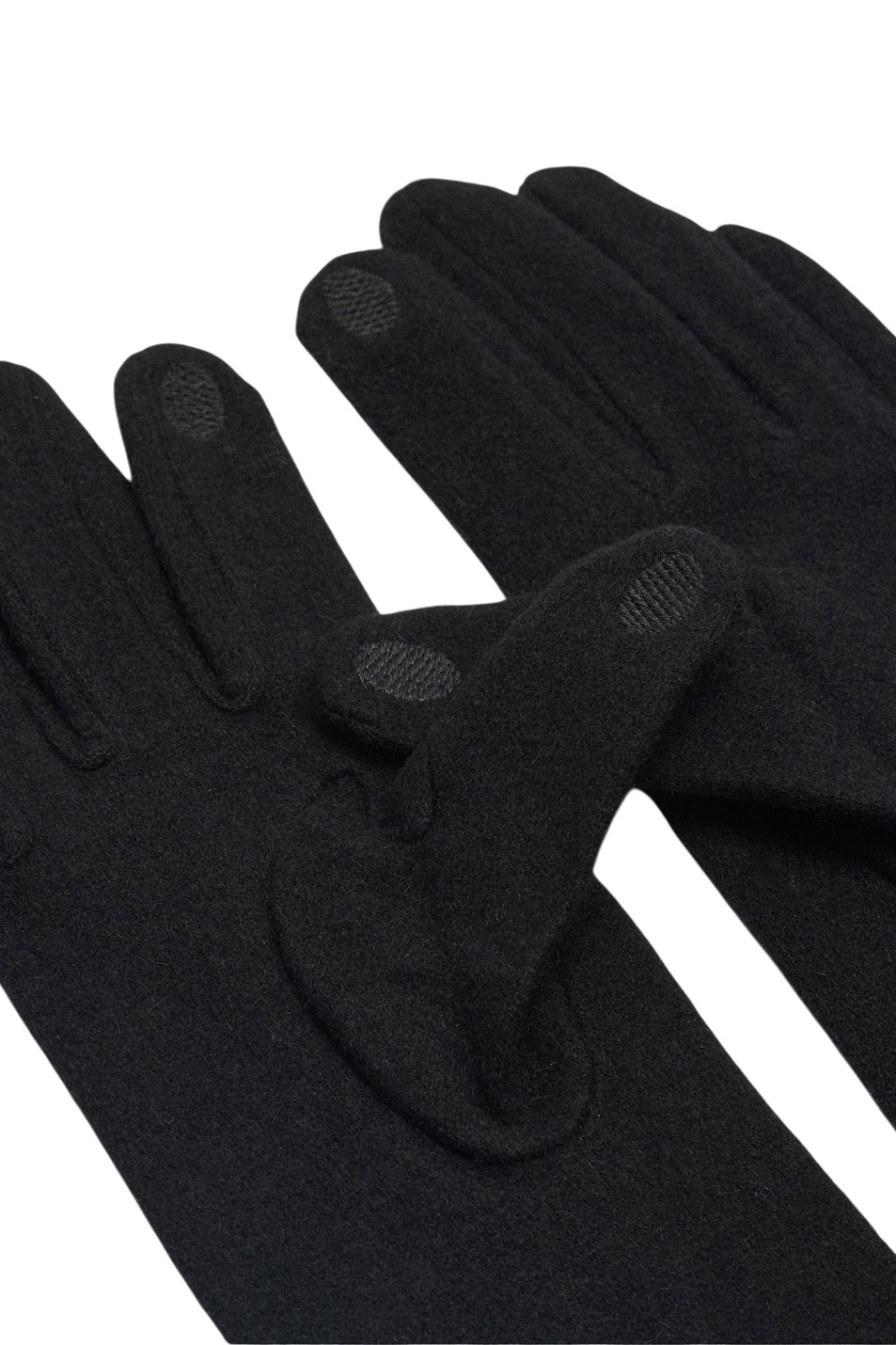 Перчатки из смесовой шерсти|Основной цвет:Черный Женский Parfois Перчатки из смесовой шерсти (цвет ), артикул 240749 | Фото 2