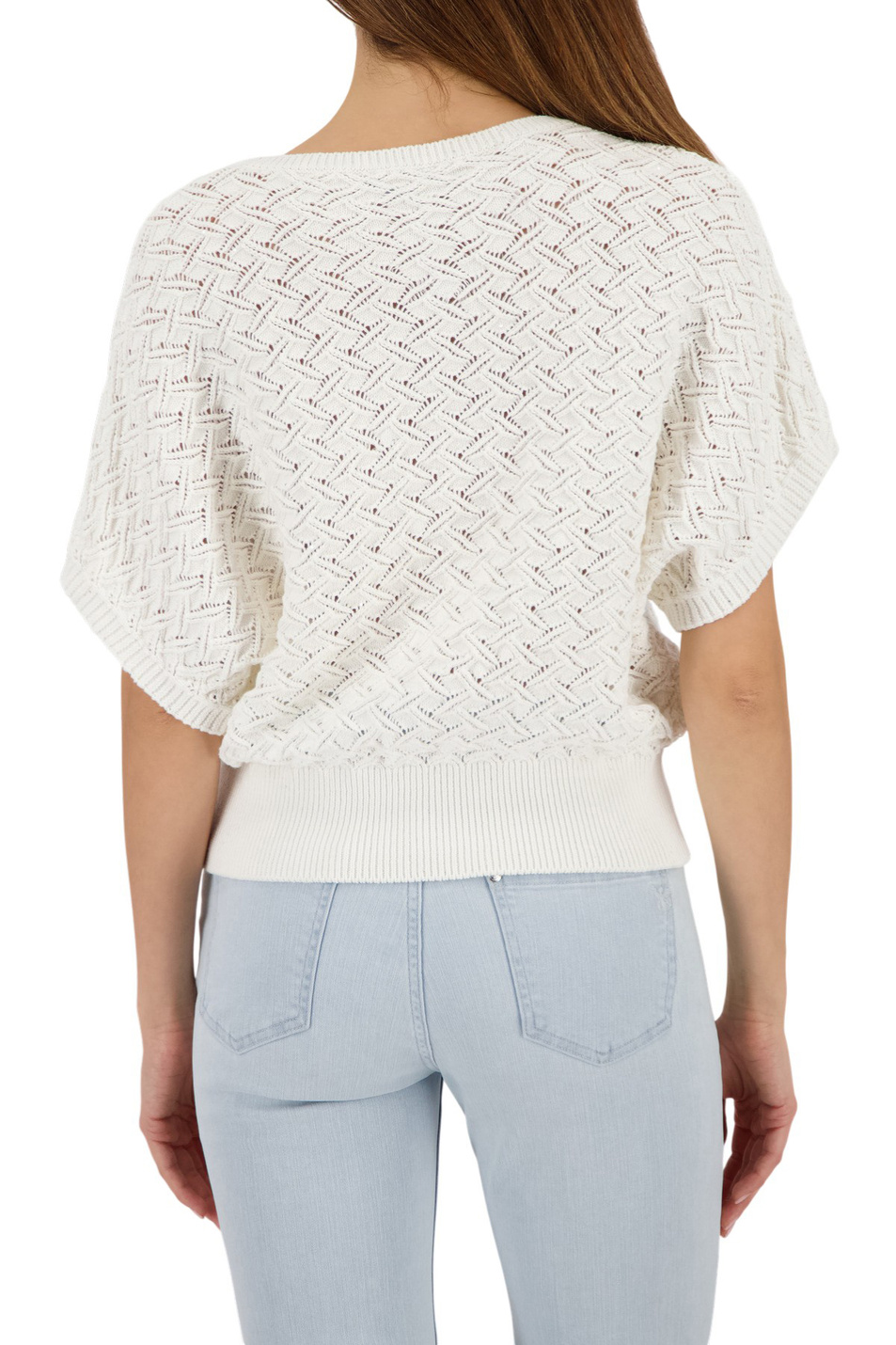 Женский Monari Джемпер ажурной вязки (цвет ), артикул 410239 | Фото 4